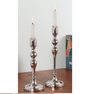 Portavelas Decorativos para el Hogar, Juego de 3 Portavelas para Velas de Té, Centro de Mesa para Bodas, Diseño Elegante - Product Image 5