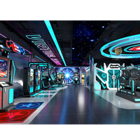 Paquete de Arcade VR Interior de Alto Retorno de Inversión, Diseño de Parque Temático VR Llave en Mano, Centro de Entretenimiento de Realidad Virtual 9D Completo, Configuración de Negocio