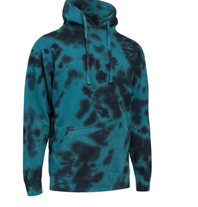 Sudadera con Capucha Tie-Dye para Hombre, Corte Regular, Felpa Francesa, Ropa Casual Masculina - Product Image 3