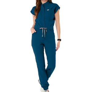 Conjuntos de Uniformes Médicos de Manga Corta para Mujer, Traje de Enfermera con Logotipo Personalizado para Hospital - Product Image 6