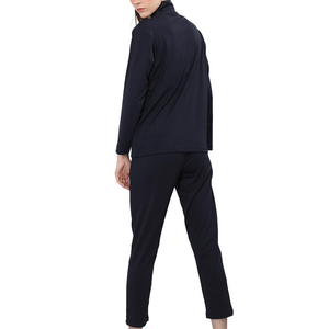 ชุดวอร์มออกกำลังกายสำหรับผู้หญิงแบบขายส่ง OEM ปรับแต่งได้ สำหรับการฝึกกีฬาและวิ่งจ๊อกกิ้ง ทรงเข้ารูป ระบายอากาศได้ดี ชุดวอร์มวิ่งสำหรับผู้หญิง - Product Image 5