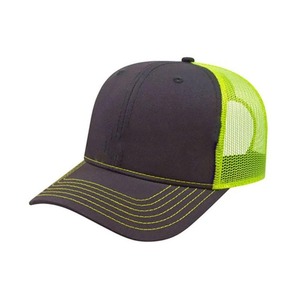 Canvas Mesh Back Low Price Blank High Quality Fashion Outdoor Summer Trucker Hats Wholesale Multi-Panel - Product Image 4