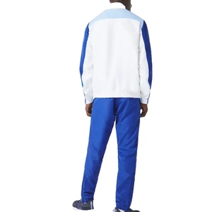 ชุดวอร์มผ้าไนลอนแบบมีซิปสำหรับผู้ชายชุดวอร์มชุดวิ่งปักโลโก้ชุดเสื้อกีฬากันลมสำหรับ2025 - Product Image 4