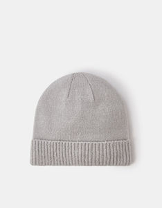 <b>Plain</b> Knit Wool Blend Jacquard Beanie Warm Winter Hat Casual Soft <b>Cap</b> Ribbed Thick Unisex Outdoor - Product Image 1