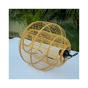 Lanterne en bambou Hien Luong Vietnam, fabriquée à la main, écologique, durable, forme personnalisable, utilisation à la maison et en extérieur, fabrication directe, OEM/ODM - Product Image 4