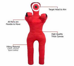 Maniquí de Grappling sin Relleno de 4 PIES para Niños, Lucha Libre, Adultos, Jiu Jitsu Brasileño (BJJ), Artes Marciales Mixtas, Karate, Saco de Boxeo - Product Image 6