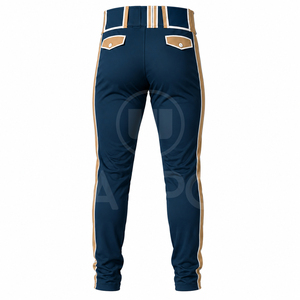 Pantalones de Béisbol Sublimados Personalizados al por Mayor, Transpirables, 100% Poliéster, Uniformes Profesionales para Equipos, Parte Inferior de Uniforme de Secado Rápido, Wida Sports - Product Image 5