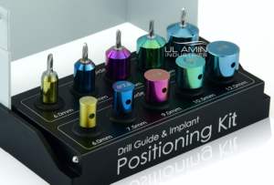 Kit de Posicionamiento de Implantes y Guía para Taladro Dental, Juego de Cirugía Guiada por Turbina de Titanio, Pernos y Brocas, Certificado CE, Fácil Operación - Product Image 2