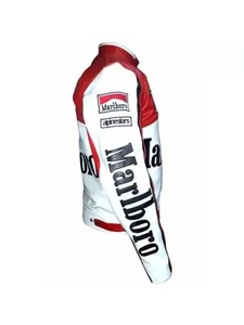 Chaqueta de Cuero para Motociclista Marlboro para Hombre - Product Image 3