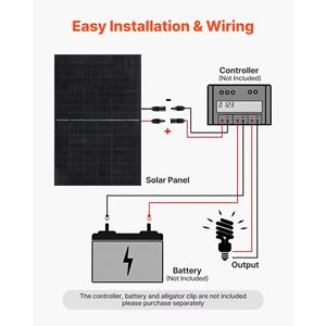 2 Pannelli Solari Monocristallini da 400W, Alta Efficienza 23%, Uscita MC4 Stabile, Impermeabili IP65, Telaio in Alluminio - Product Image 3