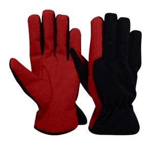 ถุงมือกันหนาวสีแดงสีดำโพลีเอสเตอร์ฉนวนกันความร้อนกลางแจ้งแบบเต็มนิ้วสำหรับทุกเพศ - Product Image 5