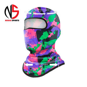 Vente en gros 2026 – Masques de ski et de cyclisme personnalisés pour sports de plein air, bonnets à 1 trou, masques coupe-vent intégraux, cagoules de ski pour activités extérieures - Product Image 2