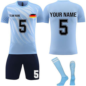 Camisetas y Tops de Fútbol de Manga Larga Lisos para Adultos, Uniformes Deportivos, Equipación de Fútbol, Uniforme de Fútbol con Corte Automatizado - Product Image 1