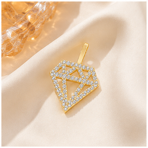 Silver Lab Grown Diamond Geometric Pendant Necklace 925 Sterling Silver Fine Jewelry Custom Design Gift Elegant Daily Wear <b>Prime</b> - Product Image 3