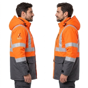 Chaqueta de Seguridad Industrial con Detalles Reflectantes, Tejido Resistente, Ligera, Cómoda, para Trabajo en Exteriores, Ropa de Construcción OEM - Product Image 5