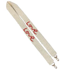 Correa de Bolso Premium con Bordado de Cuentas y Detalles de Cuentas Pequeñas, Correa de Bolso Elegante Bordada a Mano con Cuentas, Aspecto Elegante - Product Image 4