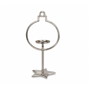 Porte-bougie de Noël en métal en forme de renne avec base en bois, décoration de table pour la maison et la table à manger - Product Image 4