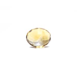 Natural Citrine Gemstone 4.05 Carat 12mm Yellow Certified Wholesale Jewelry Making - Product Image 2