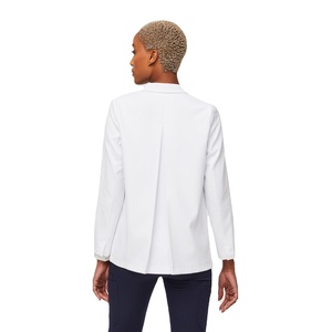 Blouse de laboratoire pour femmes, marque privée OEM, 200 GSM, coton et polyester, blouse médicale professionnelle, manches longues, uniforme d'hôpital - Product Image 3