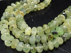 ลูกปัดหินเพรนไนต์สีเขียวทรงกลมเหลี่ยมเพชรพลอย หลายเฉดสี หลายชนิด สำหรับทำเครื่องประดับ ขนาดประมาณ 9 นิ้ว 7-12 มม. - Product Image 4