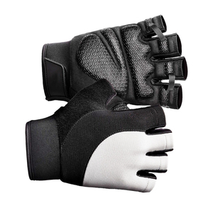 ถุงมือยกน้ำหนักแบบกำหนดเองสำหรับผู้ชายและผู้หญิง พร้อมที่รัดข้อมือ ป้องกันการลื่น สำหรับออกกำลังกายและฝึกซ้อม ขายส่ง - Product Image 3