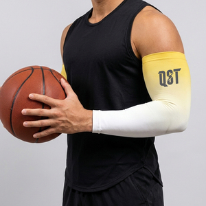 Custom Unisex <b>Compression</b> <b>Arm</b> <b>Sleeves</b> for Sports Gym Fitness Breathable UV Protection Running Cycling Outdoor - Product Image 6