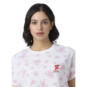 Solid Trader High Level Sweat Wicking Quick Dry Athletic Gym Run Fitness Training Flexible Fabric Sleek Women Tee <b>Shirt</b> - Product Image 6