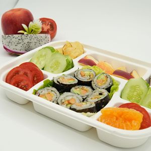 Sugarcane Food Good Price 2025 Newest Quality Containers Leak-proof Microwavable Durable Eco-Friendly Biodegradable Customized - Product Image 4