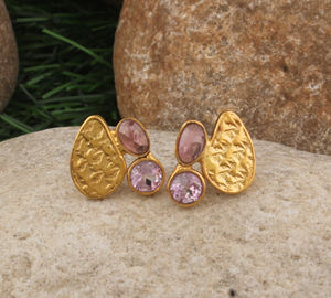 Pendientes de Plata de Ley 925 con Circonita Cúbica, Chapados en Plata, de Lujo, para Fiestas, Uso Diario, Venta al por Mayor - Product Image 1