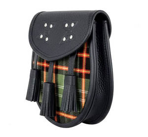 สปอร์รันหนังแท้คุณภาพพรีเมียม ทำมือ เป็นมิตรกับสิ่งแวดล้อม ลายสก็อต สำหรับใช้งานกลางแจ้ง พร้อมตัวเลือกปรับแต่งได้ - Product Image 2