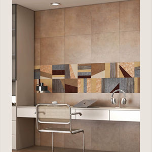 Baldosa de porcelana mate tallada de 600x600 mm con acabado de aspecto de piedra texturizada para superficies interiores y exteriores modernas - Product Image 1