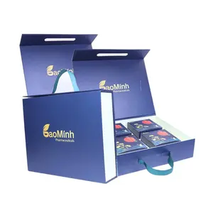 Custom Magnet magnetic luxury packaging folding paper gift box for business From vietnam