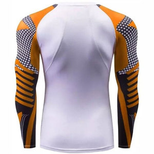 T-shirt d'entraînement pour hommes à prix abordable, en tissu extensible épais, imprimé, pour l'entraînement - Product Image 2