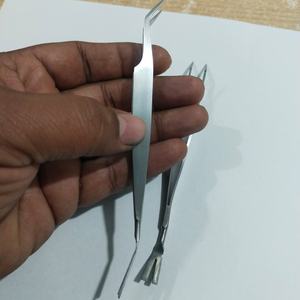 Pince à tiques 2-en-1 en acier inoxydable de haute qualité pour chiens et chats - Product Image 1