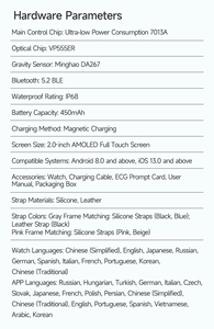 Jam Tangan Pintar NX W5 ECG dengan Panggilan Bluetooth, Pemindaian Kesehatan Satu Sentuhan, HRV & Senter 4 Mode - Product Image 6