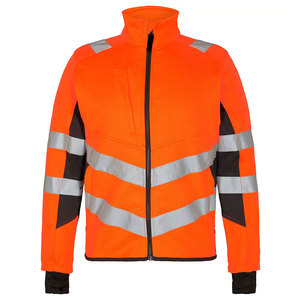 Hi Vis Construction Workwear <b>Jacket</b> for Men Custom Made Waterproof Security Reflective Safety Features <b>Worker</b> Wear <b>Jackets</b> - Product Image 1