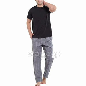 Pyjamas de nuit pour hommes, nouveau design, meilleure qualité, faible MOQ, prix de gros, fabriqués au Pakistan. - Product Image 5