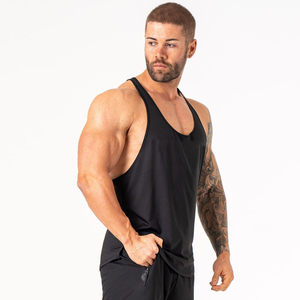 Chaleco Deportivo Elite Training Gym, Spandex, Algodón Elástico, Secado Rápido, Sin Mangas, Fabricante OEM, Marca Privada - Product Image 3
