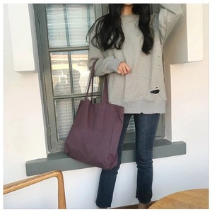 Bolsa de Mano con Estampado de Barco, Color Morado, Ecológica, Resistente al Agua, de Lona de Algodón Duradera, para Mujer, Regalo Promocional - Product Image 1