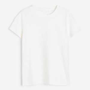 Camisetas personalizadas de alta calidad y económicas para mujer, camisetas de algodón lisas / camisetas de verano extragrandes para mujer, 100% algodón - Product Image 1