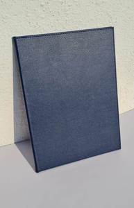 <b>A4</b> Size PU <b>Leather</b> Diploma Cover Non-Padded Certificate Holder for Graduation Certificate - Product Image 5