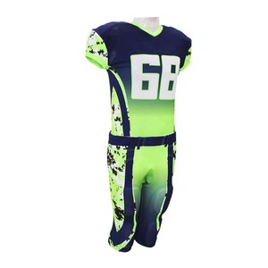 <b>Best</b> Selling Youth American <b>Football</b> Jersey Sets Embroidered Men's Tackle Twill <b>Football</b> Uniforms Wholesale Sublimation - Product Image 1
