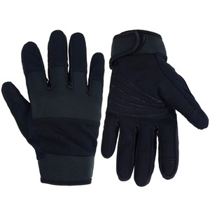 Guantes de Trabajo Transpirables de Cuero para Mecánicos de la Construcción y Logística Industrial, Antideslizantes y Resistentes al Desgaste, con Dedos Completos - Product Image 1