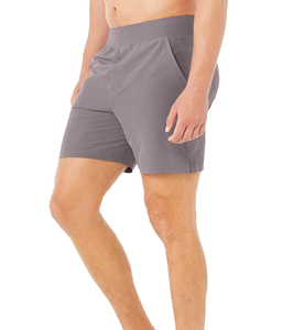 Pantalones Cortos Casuales de Moda Urbana para Hombre, Personalizados, con Bolsillos Delanteros, Cintura Elástica, 100% Algodón, Tela de Lona Sólida, Ecológicos - Product Image 2