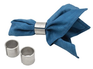 Juego de 4 Anillos para Servilletas Modernos de Aleación de Zinc, Forma de Anillo, Decoración de Mesa Duradera, 4.5 cm de Ancho, para Fiestas - Product Image 3