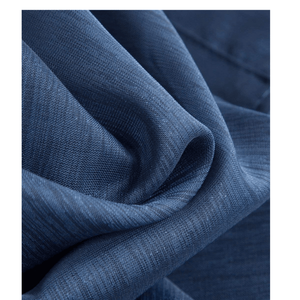 Tende a Pannello in Voile Trasparente Blu Navy a 2 Pezzi con Occhielli, 137 cm L x 213 cm L, per Camera da Letto e Soggiorno - Product Image 1