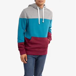 Vente en gros de sweats à capuche en coton surdimensionnés pour hommes, de sweats à capuche oversize pour hommes et de sweats à capuche streetwear ton sur ton pour les détaillants américains - Product Image 1