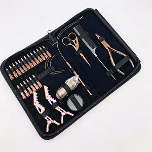 Kit Completo de Herramientas para Extensiones de Cabello con Componentes Metálicos para Profesionales de Salón - Herramientas de Precisión para una Instalación Firme - Product Image 6