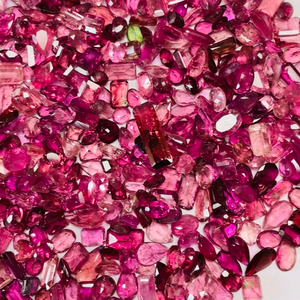 Lote de Turmalina Rosa Natural, Calidad AAA, Brillo Superior, Certificado IGI, Corte Mixto, Pulido Perfecto, Precio Económico - Product Image 5