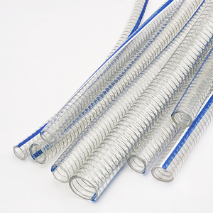 Manguera de Succión Reforzada con Alambre de Acero Indoflex PVC, 37.5mm DI x 45.5mm DE, Manguera Thunder de Grado Alimenticio, Flexible, de PVC - Product Image 2